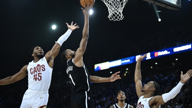 Brooklyn Nets forward Mikal Bridges